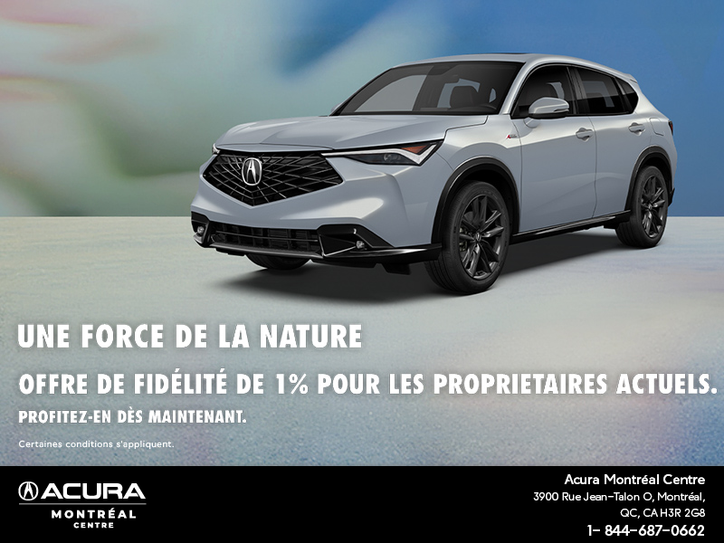 L'événement mensuel Acura