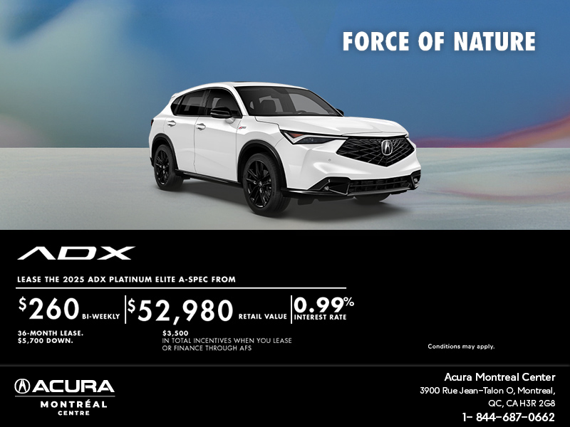 2025 Acura ADX