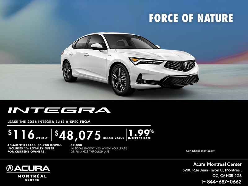 2026 Acura Integra