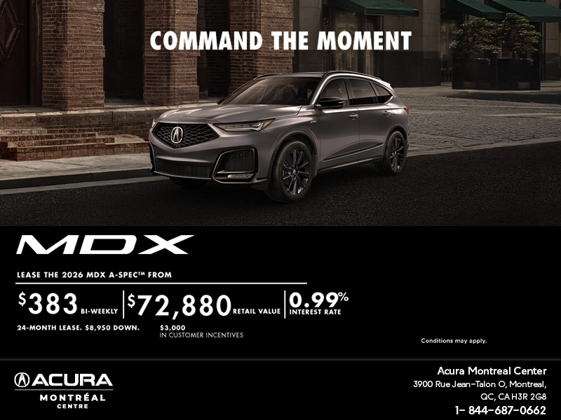 2026 Acura MDX