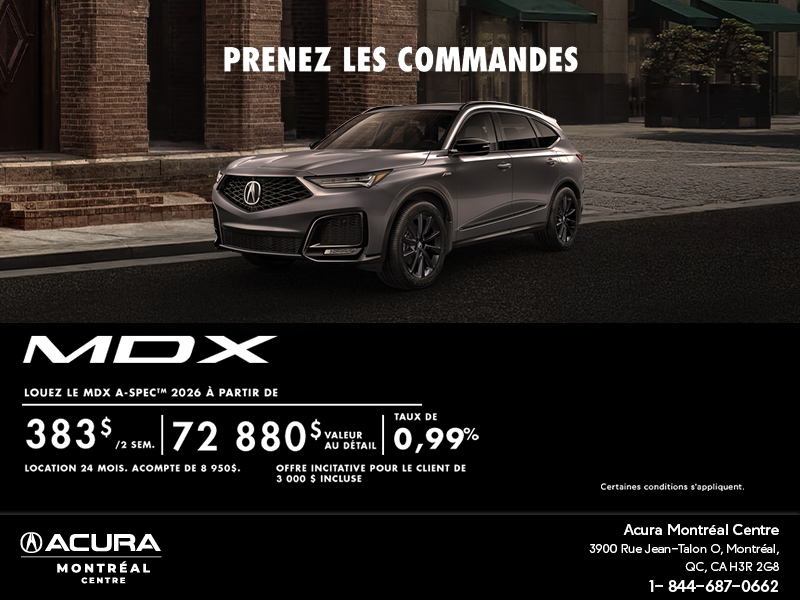 Acura MDX 2026
