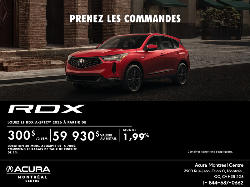Acura RDX 2026