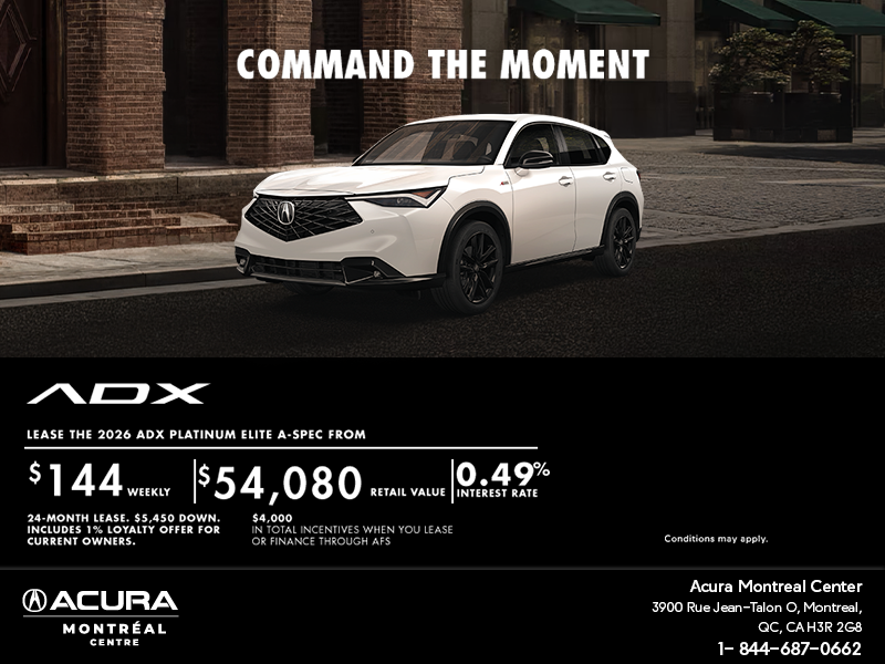 2026 Acura ADX