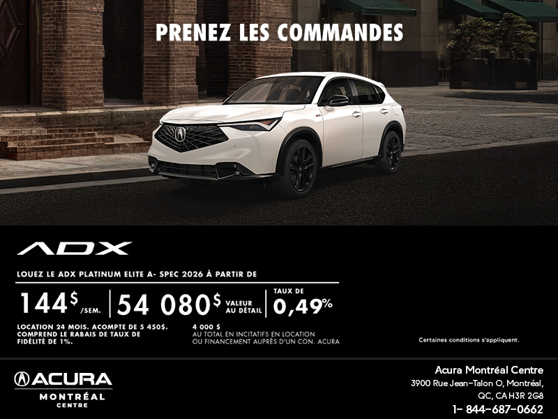 Acura ADX 2026