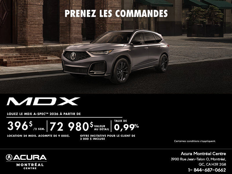 Acura MDX 2026