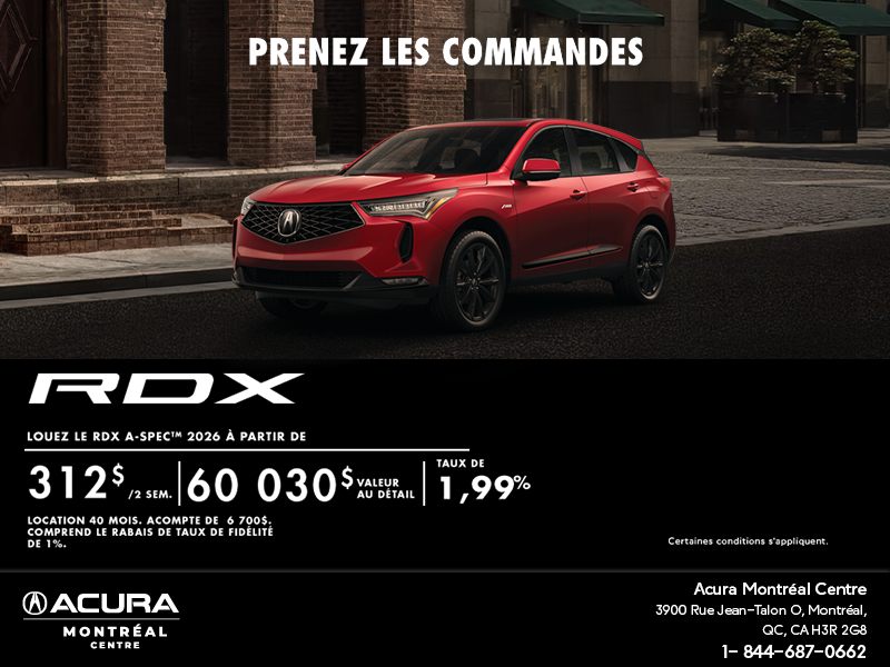 Acura RDX 2026