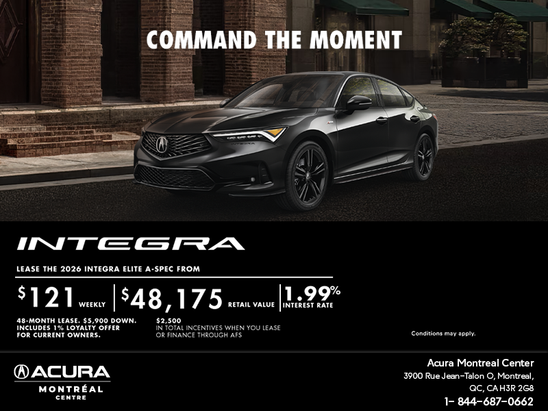 2026 Acura Integra