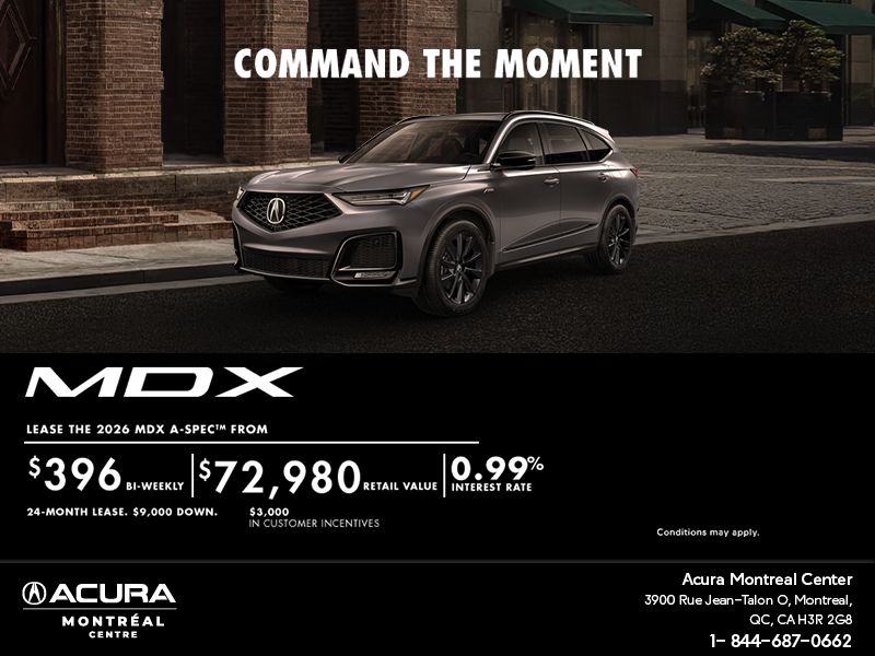 2026 Acura MDX