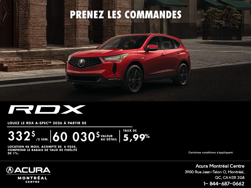Acura RDX 2026