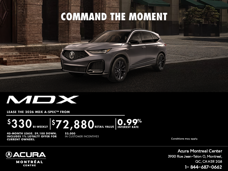 2026 Acura MDX