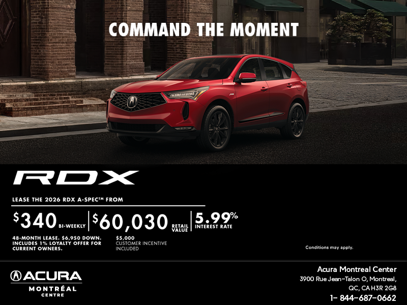 2026 Acura RDX