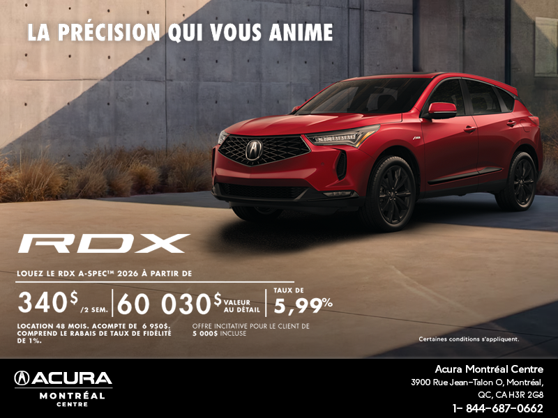 Acura RDX 2026