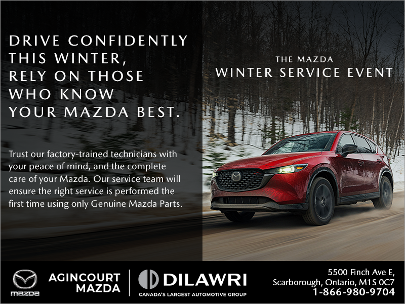 The Mazda Winter Service Event