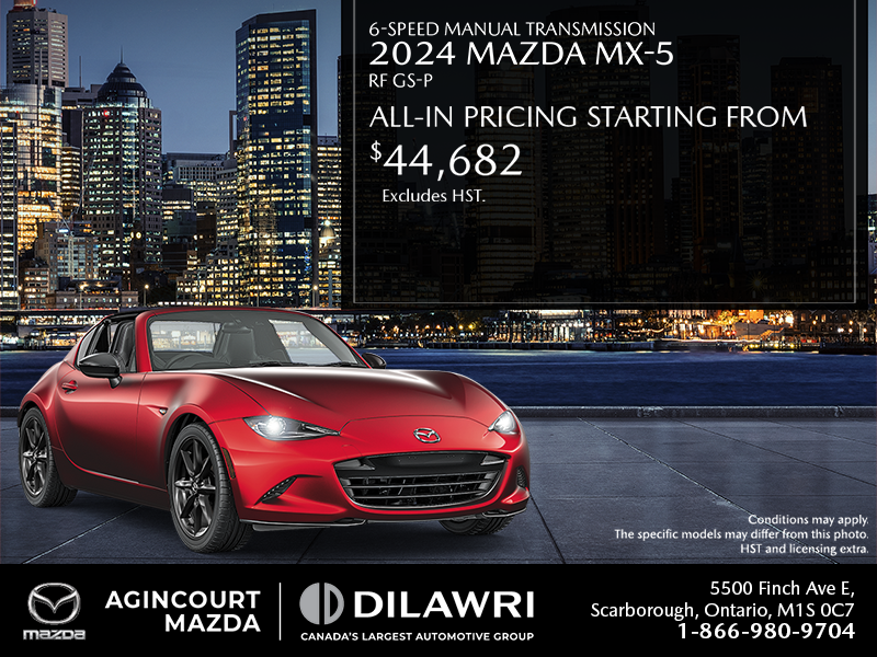 Get the 2024 Mazda MX-5 RF