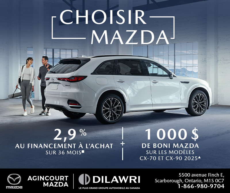 L'événement Choisir Mazda