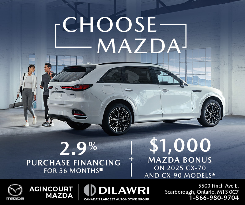 The Choose Mazda event