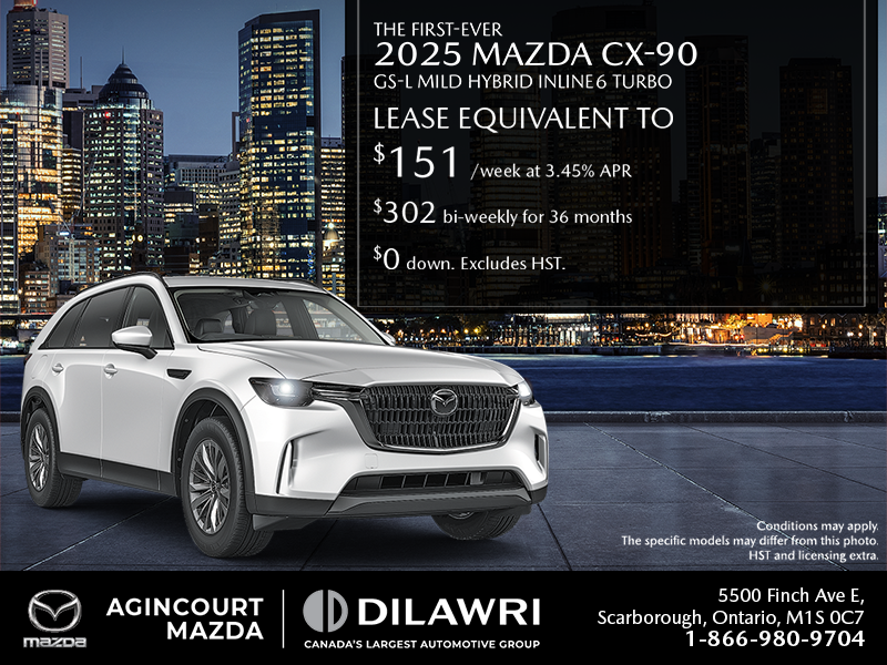 Get the 2025 Mazda CX-90 MHEV