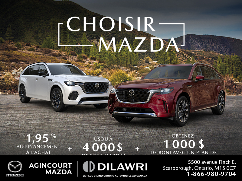L'événement Choisir Mazda