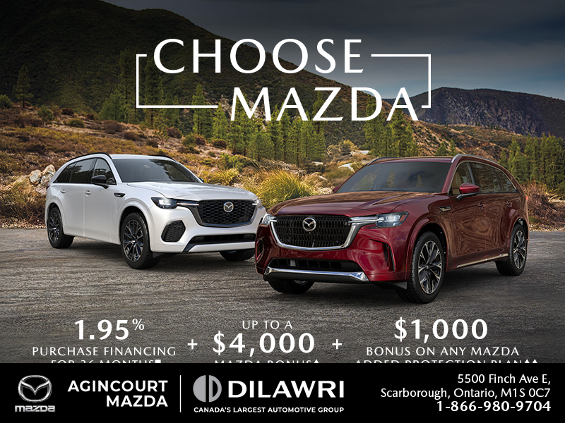 The Choose Mazda event