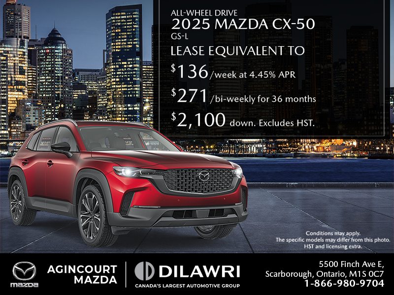 Get the 2025 Mazda CX-50