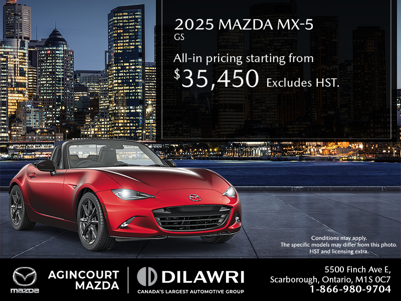 Get the 2025 Mazda MX-5