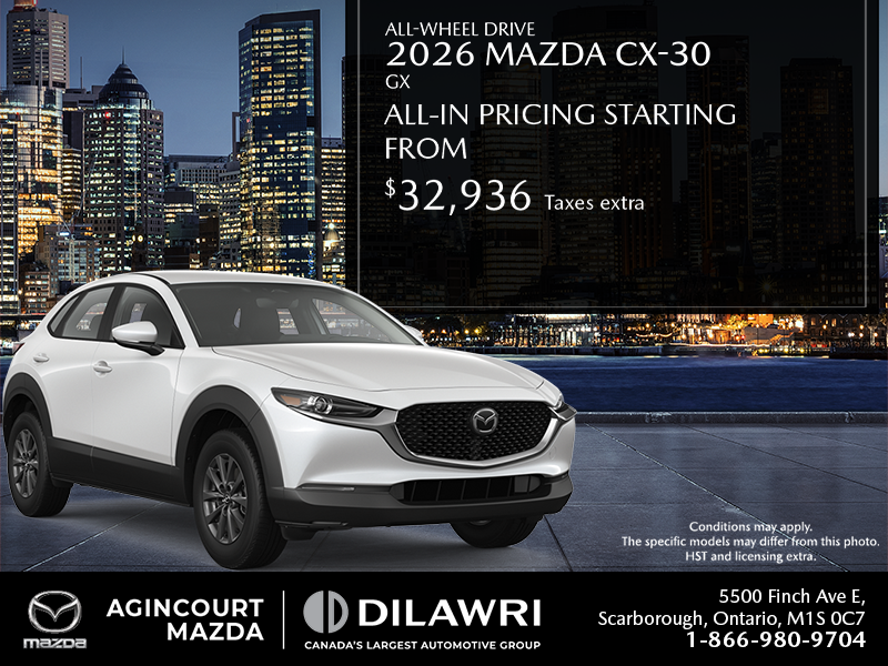 Get the 2026 Mazda CX-30