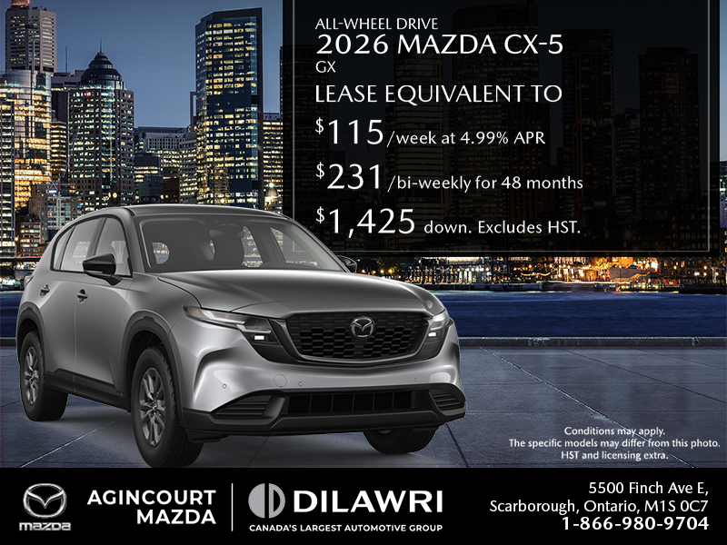 Get the 2026 Mazda CX-5