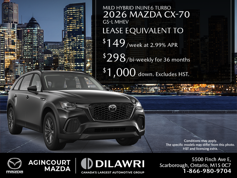 Get the 2026 Mazda CX-70 MHEV