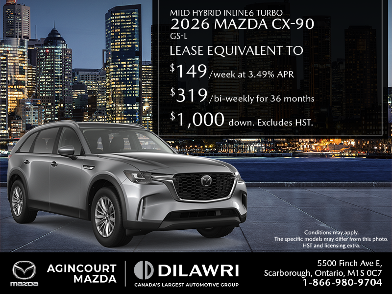Get the 2026 Mazda CX-90 Mild Hybrid