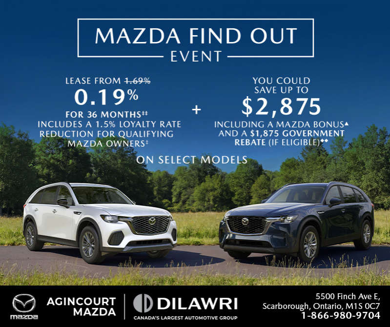 Mazda Find Out Event