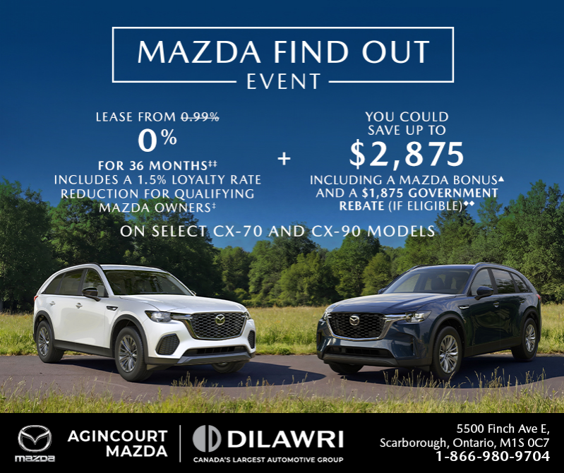 Mazda Find Out Event
