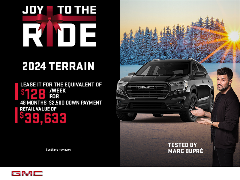 The 2024 GMC Terrain Garage Tardif Ltee in Amos