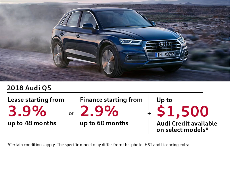 Drive The 2018 Q5 Today Lease Audi