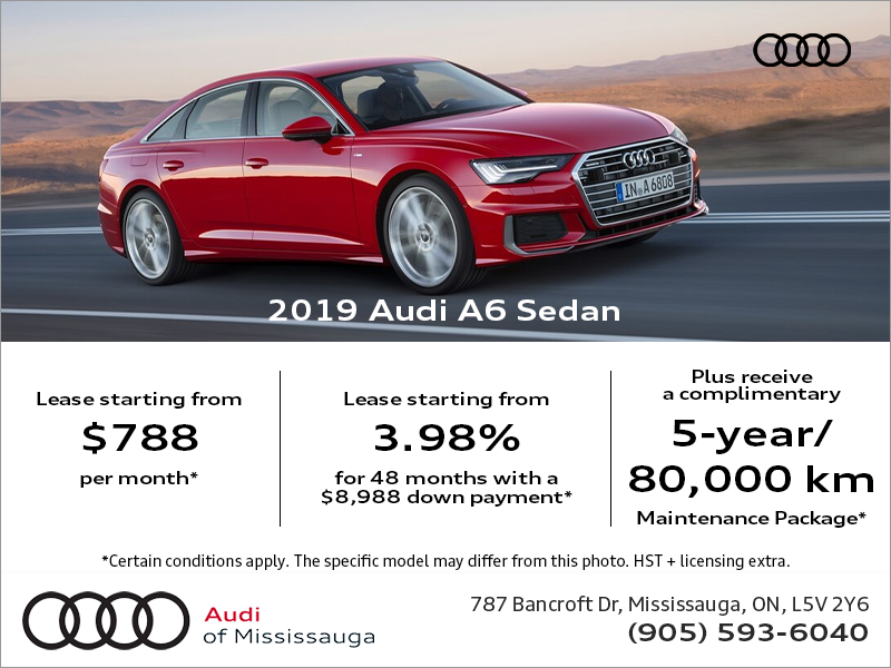 Drive the 2019 A6 today! Drive the 2019 A6 today!