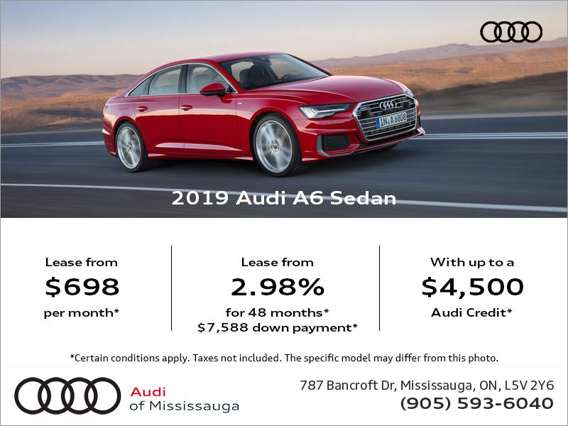 Drive the 2019 Audi A6 today! Drive the 2019 Audi A6 today!
