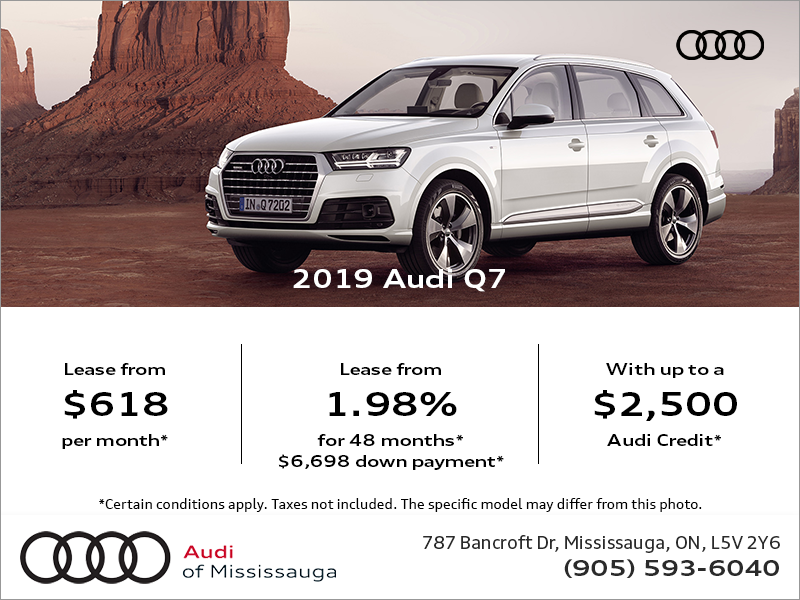 Drive the 2019 Q7 today! Drive the 2019 Q7 today!
