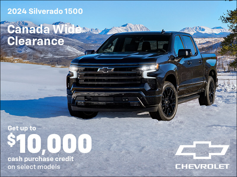 Get the 2024 Chevrolet Silverado 1500