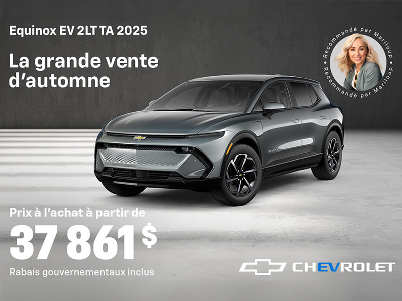 Procurez-vous le Chevrolet Equinox EV 2025