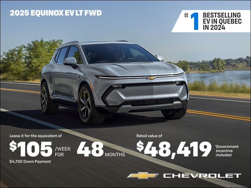 Get the 2025 Chevrolet Equinox EV