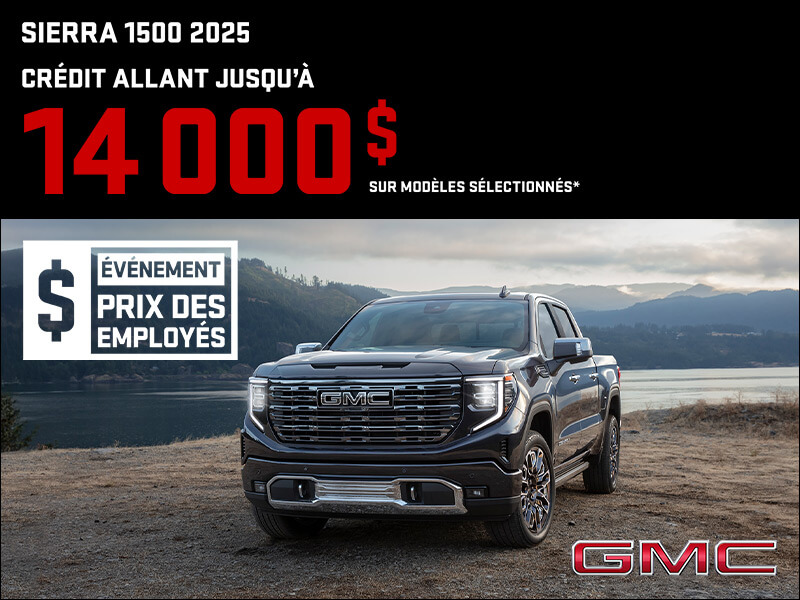 Le GMC Sierra 1500 2025