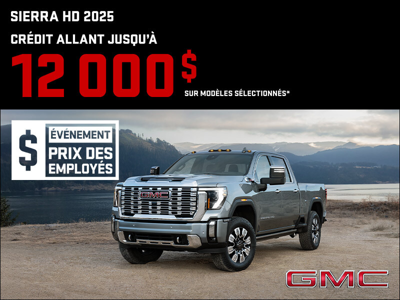 Le GMC Sierra HD 2025