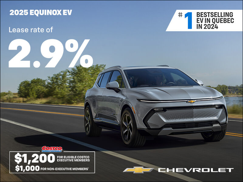 Get the 2025 Chevrolet Equinox EV