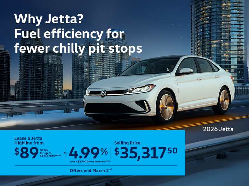 Get the 2026 Volkswagen Jetta