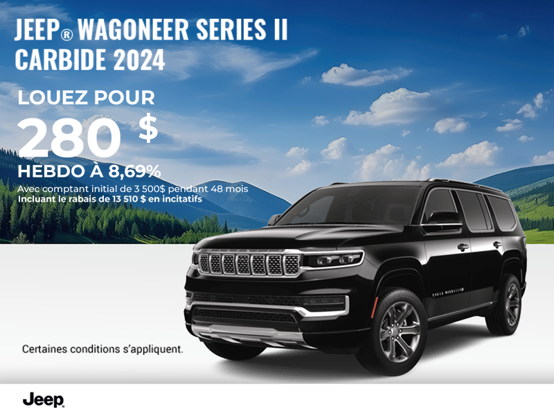 Conduisez un Jeep Wagoneer 2024!