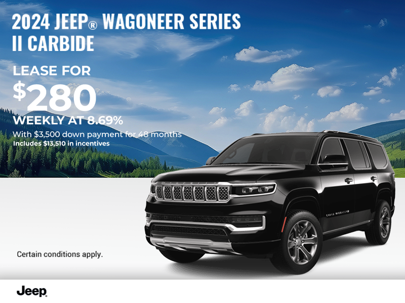 Get the 2024 Jeep Wagoneer!