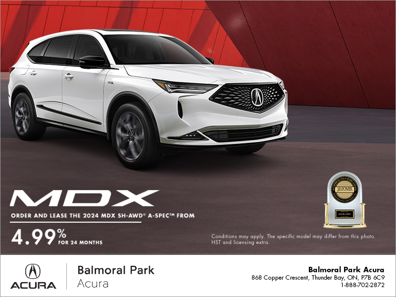 Balmoral Park Acura 2024 Acura MDX