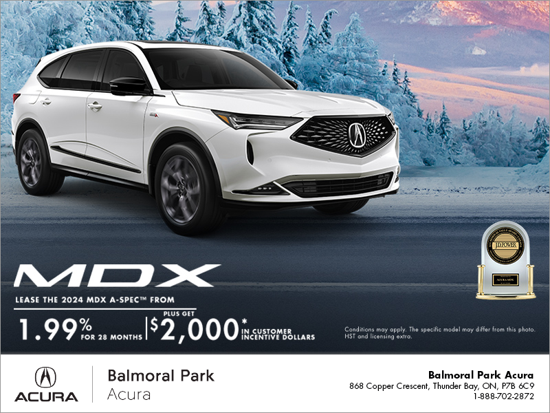 Balmoral Park Acura 2024 Acura MDX