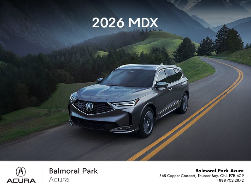 2026 Acura MDX