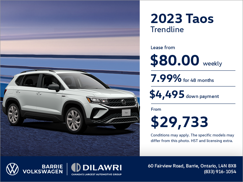 Get the 2023 Taos