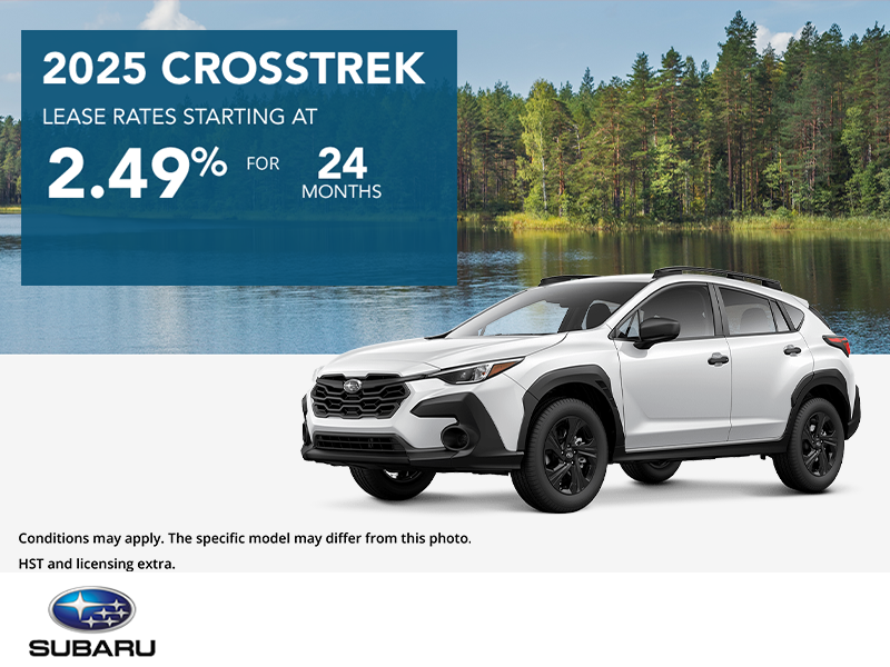 Get the 2025 Subaru Crosstrek Today!